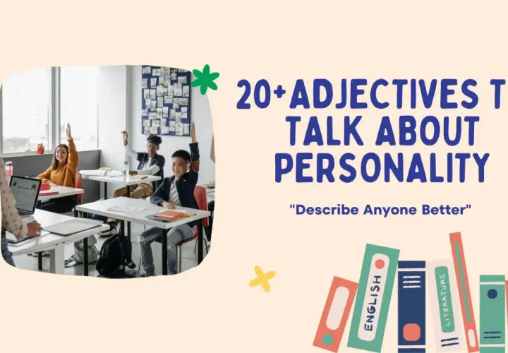 Estudiantes participando en clase, aprendiendo adjetivos de personalidad para describir a cualquiera mejor.