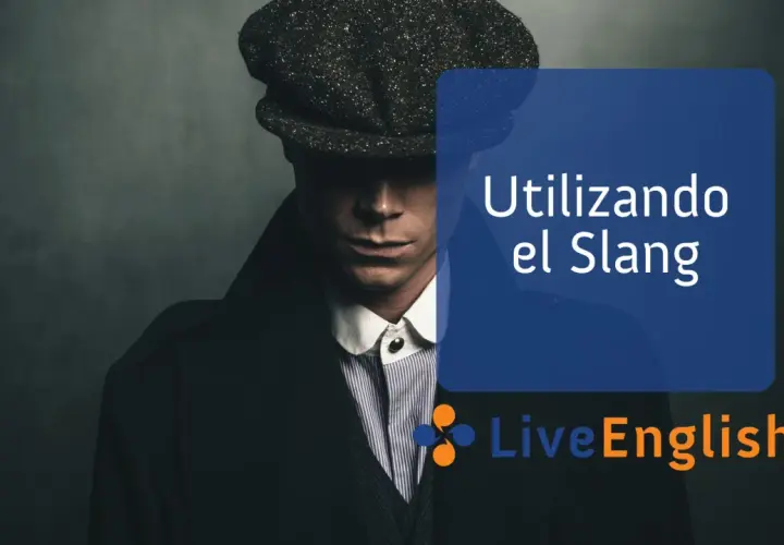 Hombre con gorra y abrigo, aprendiendo a usar el english slang.