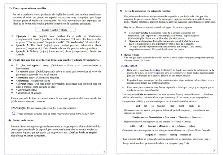 Conectores para tu ensayo de opinión: úsalos para unir frases, añadir información, contrastar ideas o expresar causa.