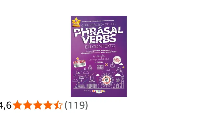 Guía práctica de phrasal verbs B1 en contexto, con ejercicios y diccionario. Ideal para estudiantes de inglés.