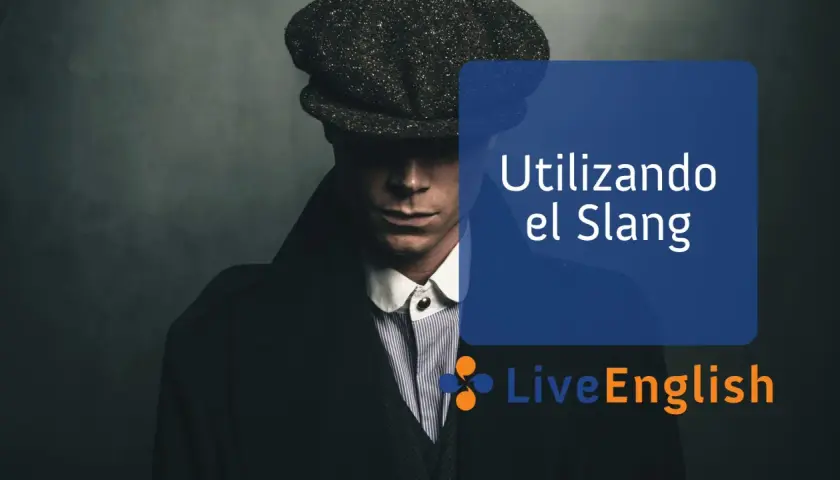 Hombre con gorra y abrigo, aprendiendo a usar el english slang.