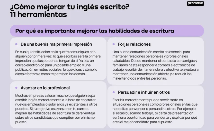 Writing en inglés - cómo escribir con claridad y buen tono