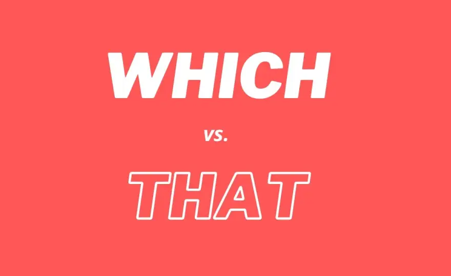 Which y that en inglés, la diferencia que importa