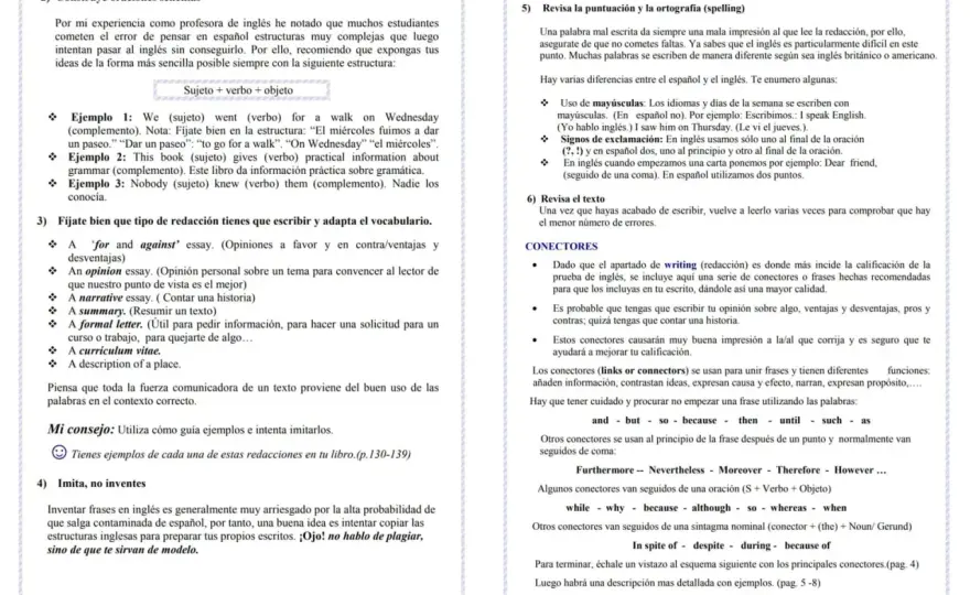 Conectores para un opinion essay - guía clara para escribir mejor