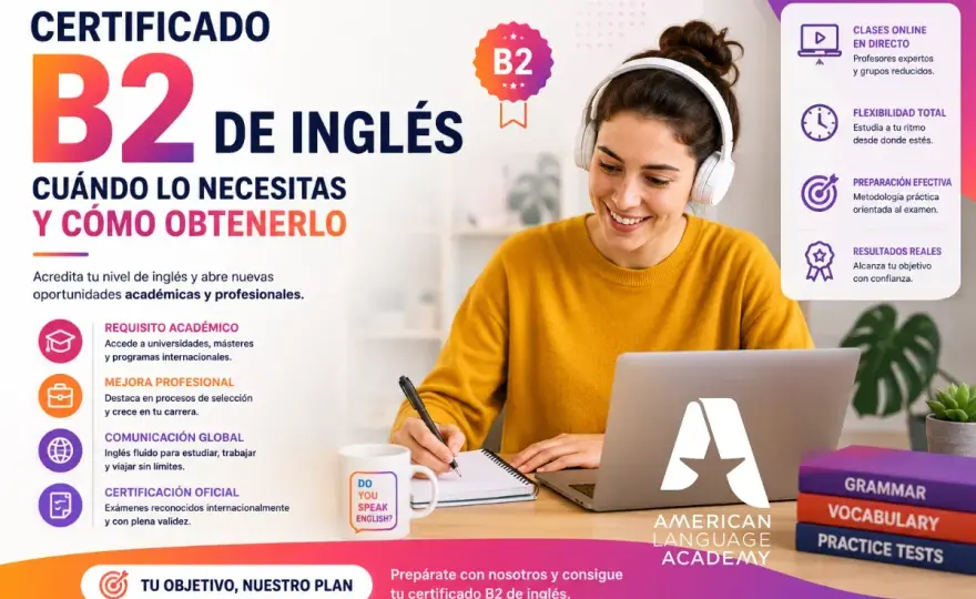 Nivel B2 de inglés - qué significa y cómo certificarlo