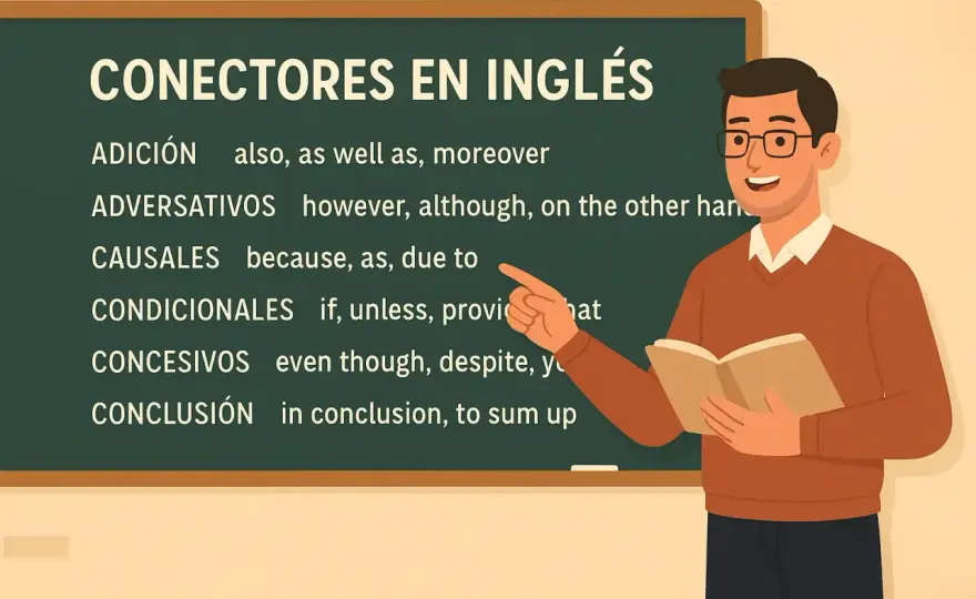Conectores C2 en inglés para escribir correos formales con naturalidad