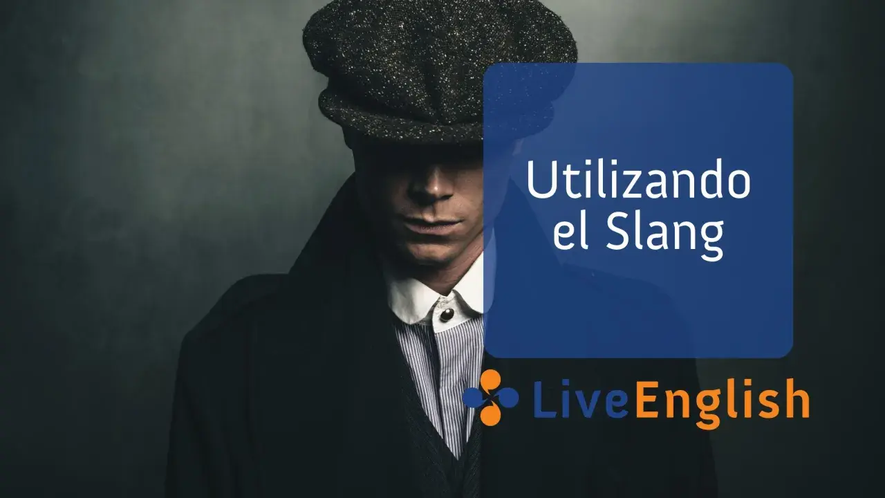 Hombre con gorra y abrigo, aprendiendo a usar el english slang.